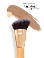 double-ended cream & powder bronzer brush